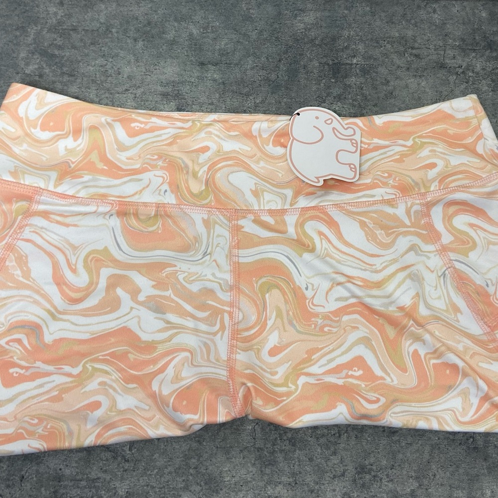 NWT Ivory Ella “Alaina” High Waisted Biker Shorts - Size XL - Picture 10 of 14